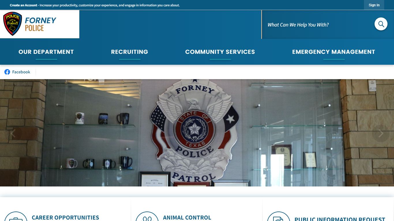 Police Department | Forney, TX - Official Website